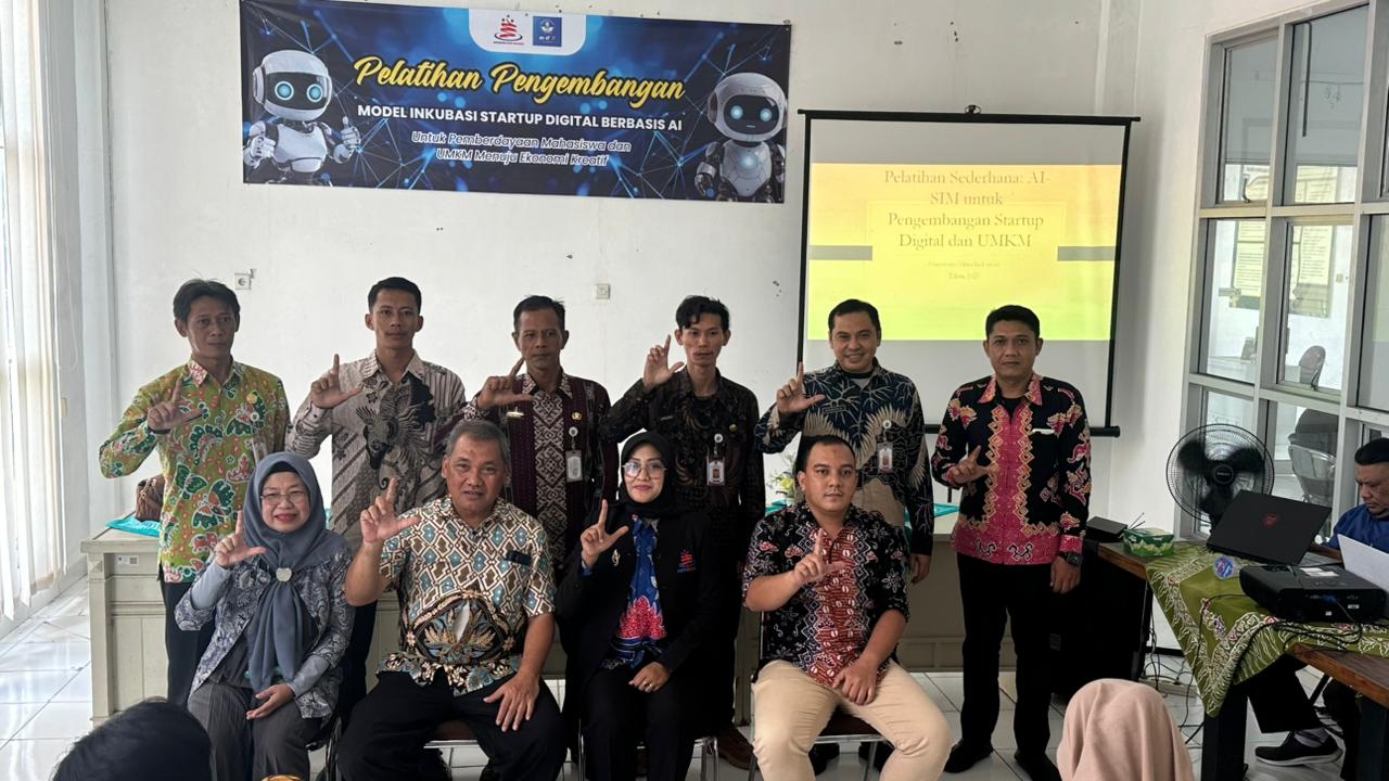 Dosen Umitra Indonesia-PLUT Lampung Gelar Pelatihan...