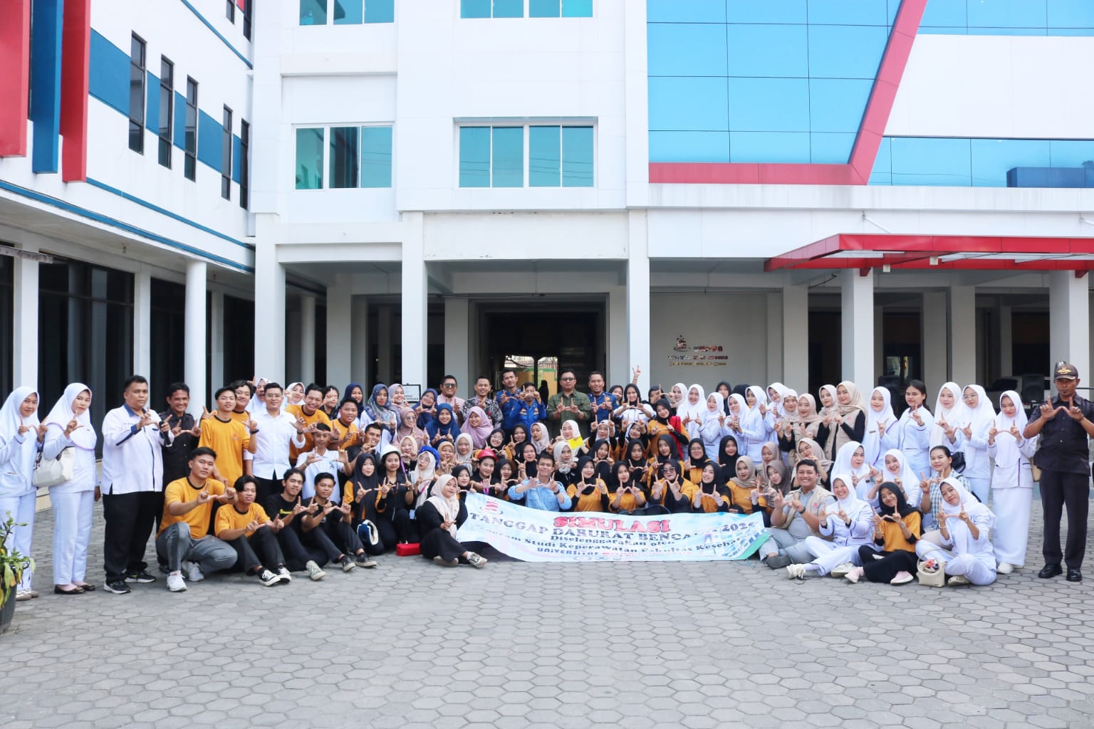 Gelar Simulasi Tanggap Darurat Bencana, UMITRA Gandeng...
